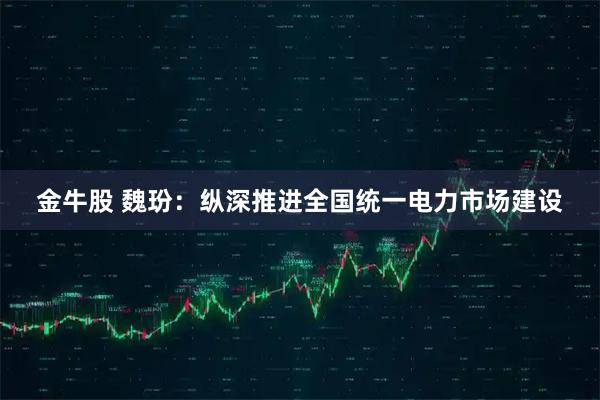 金牛股 魏玢:纵深推进全国统一电力市场建设