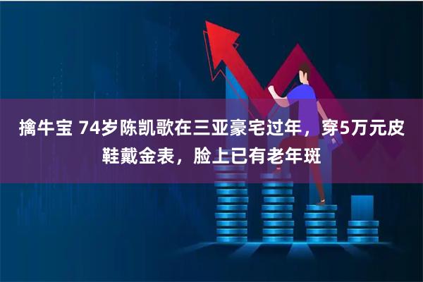 擒牛宝 74岁陈凯歌在三亚豪宅过年，穿5万元皮鞋戴金表，脸上已有老年斑